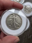 1945 Walking Liberty Half Dollar Average Circulation 90 % Silver