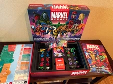 2006 Marvel Heroes Strategy Board Game Fantasy Flight Open Box, never played