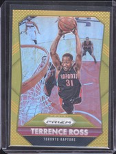 Terrence Ross 2015 Panini Prizm 161 Gold /10