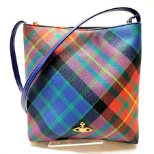 Vivienne Westwood Shoulder Bag Blue PVC 3982900