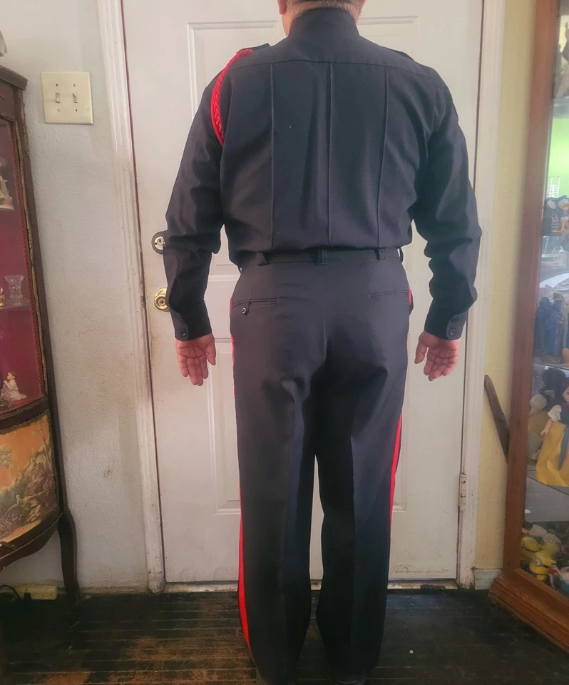 Camisa do Departamento de Polícia de Los Angeles (ELBECO DUTY PLUS) Calça (FLYING CROSS) Nova Com Etiqueta - Imagem 3 de 4