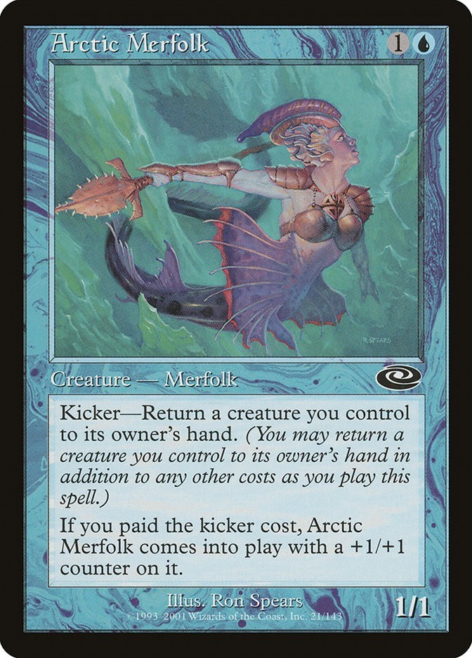 Planeshift Arctic Merfolk MTG Magic the Gathering NM