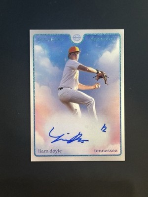 LIAM DOYLE 2025 Pulse Atmosphere Tennessee Baseball AUTO #9/10
