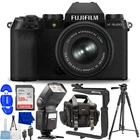 FUJIFILM X-S20 Mirrorless Camera with 15-45mm Lens 16781943 - 10PC Accessory Kit