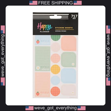 15 Sheet Spring Picnic Planner Sticker Pack for Journals and Scrapbooks