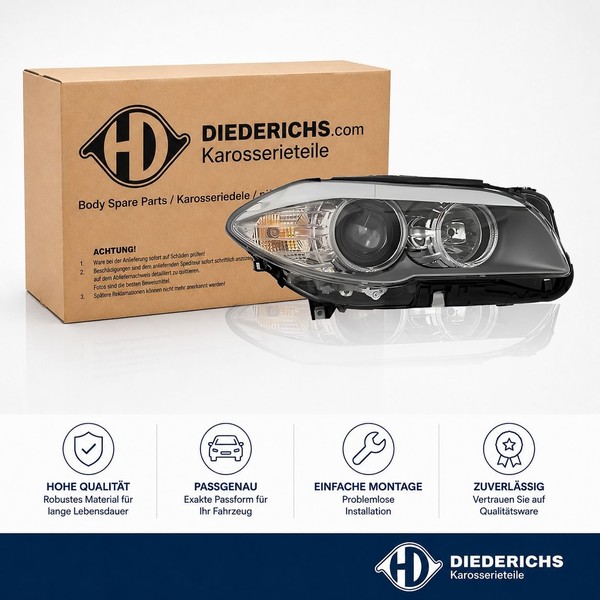 Hauptscheinwerfer Rechts Diederichs 1225980 FÜR BMW Frontscheinwerfer Frontlicht-image