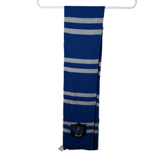 Harry Potter Ravenclaw Scarf Blue Silver Striped Wizarding World Costume