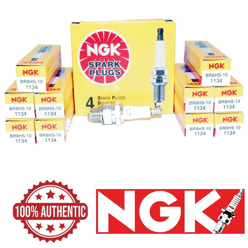 NGK 1134 Spark Plug BR8HS-10 - 10 Pack