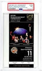 2009 Michael Jordan HOF Hall Of Fame PSA 9 POP 1/1 Full Ticket Gold 50th Comm 23