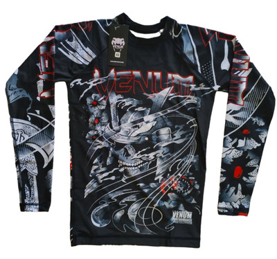 Venum Samurai Skull Long Sleeve Men's Rash guard
