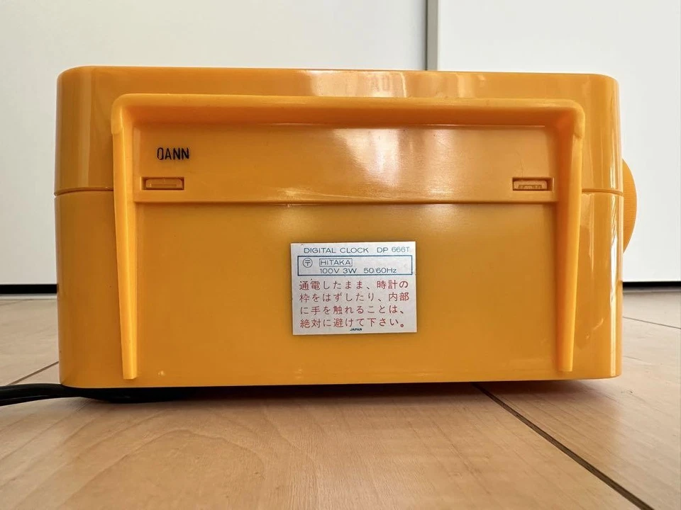 SEIKO flip clock unused item Showa retro DP666T model size 17.8×8.7cm vintage - Image 3 of 4