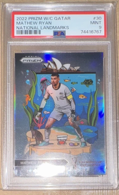 MATHEW RYAN 2022 Prizm FIFA World Cup National Landmarks #30 SSP Case Hit AUST