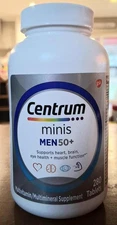 Centrum Minis Silver Multivitamins Men Over 50 Multimineral Supplement 280 Count