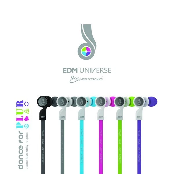 MEElectronics EDM Universe In-Ear Noise Isolating Headset Earphone W/Microphone - Image 2 of 2