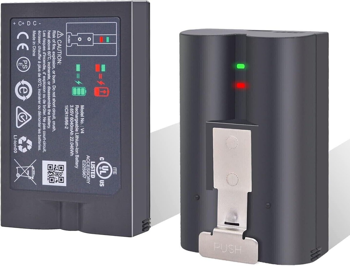 Ring Rechargeable Battery Pack Compatible Ring Doorbell 3+
