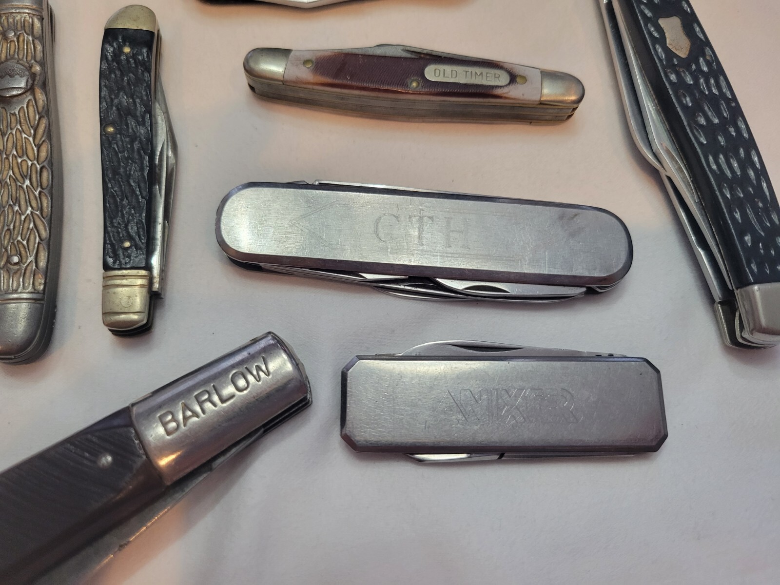 Lot of 13 Vintage Knives Wear, Parts or Repair Hoffritz,Camillus