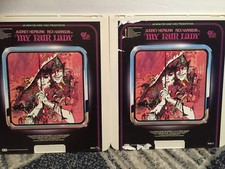 MY FAIR LADY "Part 1  2" Audrey Hepburn CED CAPACITANCE ELECTRONIC DISC VIDEO