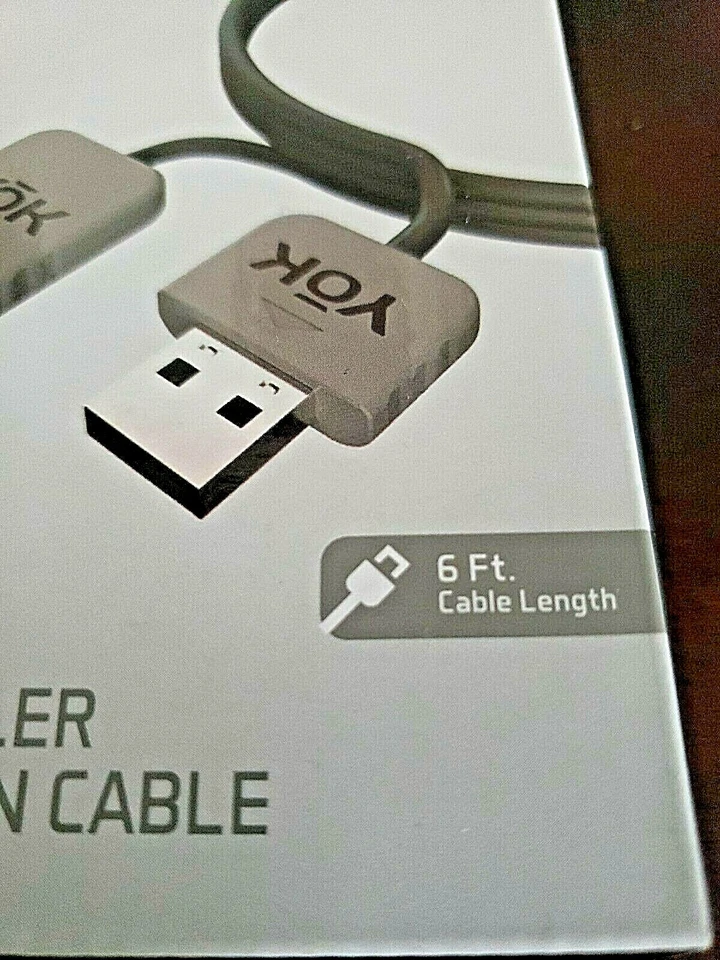 YOK 6 Ft Controller Extension Cable Compatible w AVEC Playstation Classic A8 - Image 3 of 4