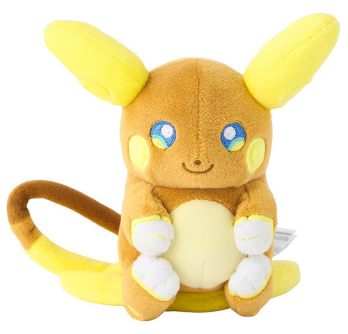 Pokemon Plush doll Pokémon fit 26 Alolan Raichu Japan NEW - Picture 1 of 6