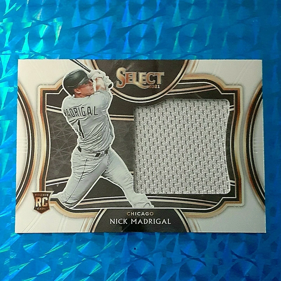 2021 Select Nick Madrigal Patch #HRJS-NM Bowman TOP 100 #BTP-41 #RRY-NM & #RC-17 - Image 2 of 4