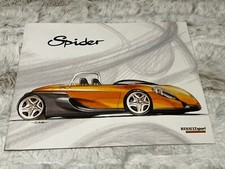 1995 RENAULT SPORT SPIDER SALES BROCHURE PROSPEKT ENGLISH & FRENCH