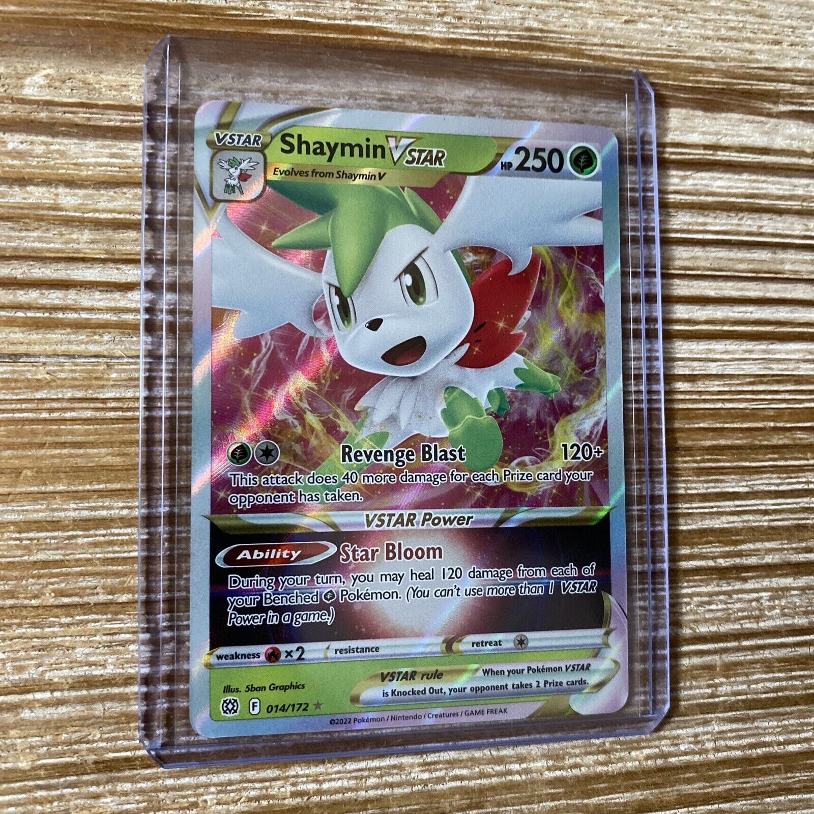 Pokemon Card Shaymin V 152/172 Full Art Ultra Rare Brilliant Stars SWS –  TOYSUCKER