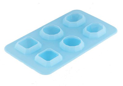 LUXUS EISWÜRFELBEREITER EISWÜRFELFORM 6 EISWÜRFEL EIS DIAMANTEN ICECUBE 45706315
