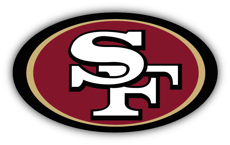 San Francisco 49ers NFL Football Helmet Logo Car Bumper Sticker 3'', 5'' or  6