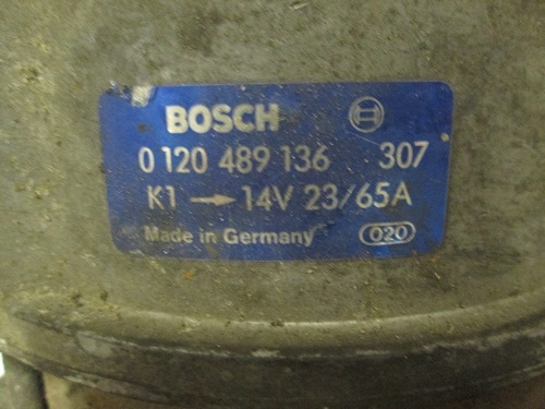 1977-1989 Ferrari 308,412, 512 BB & Mondial 8 Bosch Alternator #110073