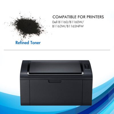 1 CONFEZIONE 1160 Toner 331-7335 HF442 Per Stampante Dell B1163W B1160 - Foto 8