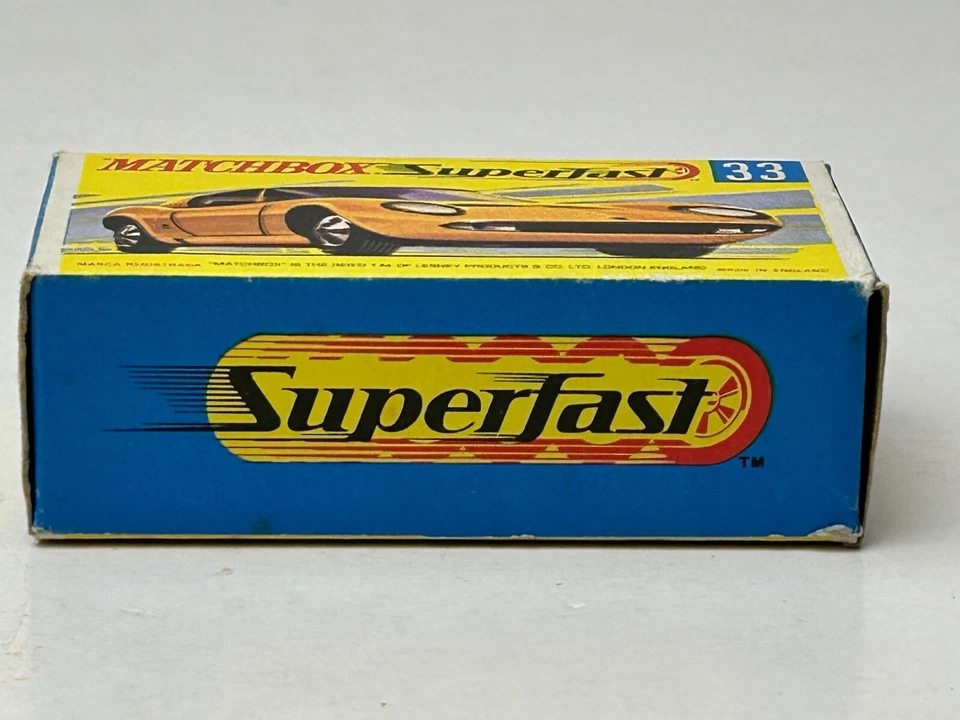 Matchbox Superfast No. 33 Lamborghini Miura With Original Box, Nice - Image 4 of 4