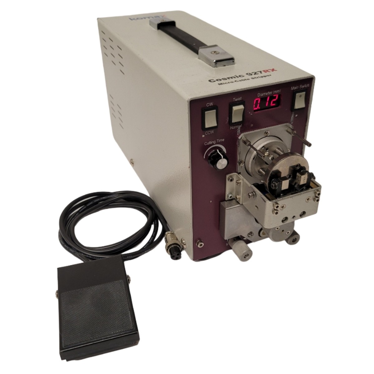 Komax Cosmic 927RX Micro Cable Stripper/Twister 1-25mmL, 0.2-5.3