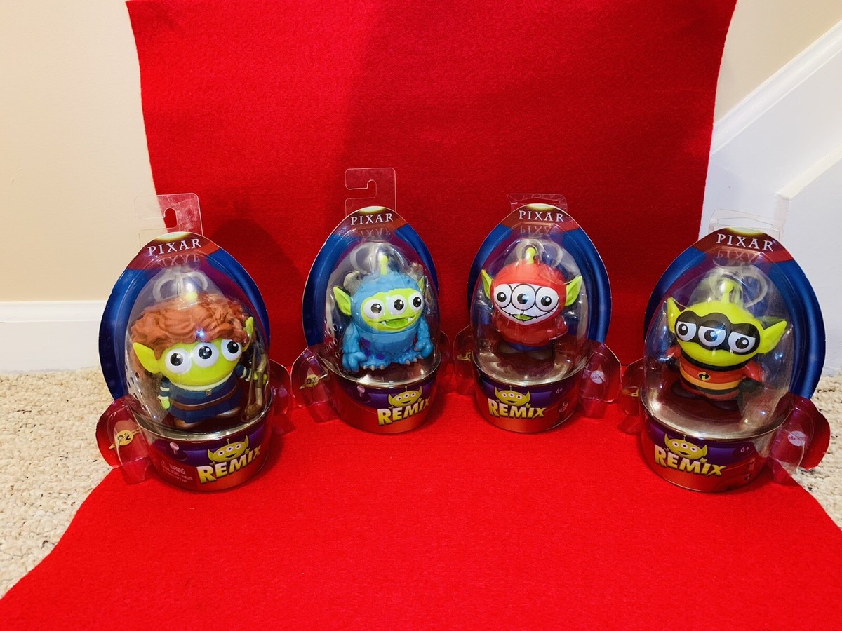 Disney Pixar Toy Story Alien Remix 3” Figures NIB- Set of Four (4