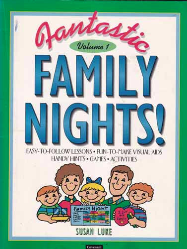SUSAN LUKE - Fantastic Family Nights! (Volume 1) Large Paperback - Picture 1 of 2