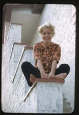 Tuesday Weld 1960's Barefoot Glamour Photo Shoot Original 35mm Transparency