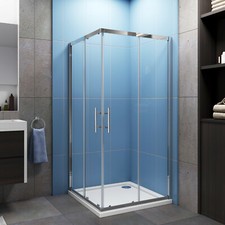 6mm Nano+ESG Eckeinstieg Schiebet&uuml;r Duschtasse Duschabtrennung Duscht&uuml;r Dusche