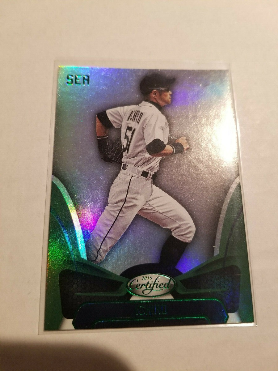 りーちろー　9 2019 Chronicles Certified Ichiro #9 Green Parallel Seattle