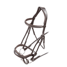 Shires Velociti Ergonomic Flash Bridle for Horses | Equestrian Equipment