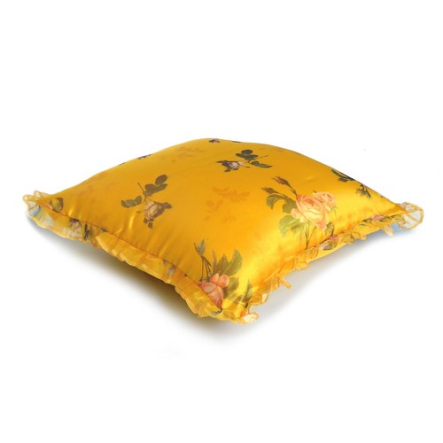 18x18 Kissenbezug Überwurf Kissenhülle Weich Sofa Home Deko Satin Organza - Bild 22 von 55