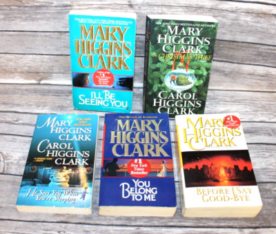 Mary Higgins Clark Lot of 5 books PB Before I Say Good-Bye, You Belong to Me ...