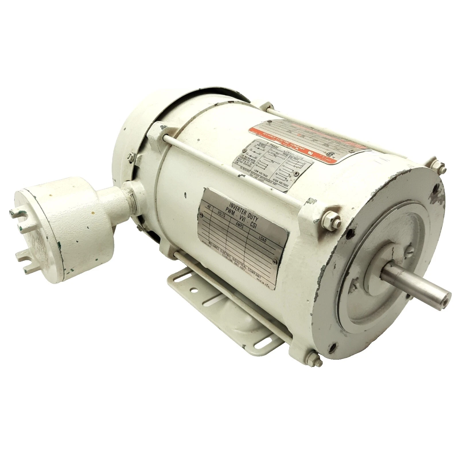 Montado en pie Reliance Electric con llave de propósito general motores eléctricos industriales