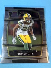 Eric Stokes RC Concourse 2021 Panini Select Football Card #88 Packers