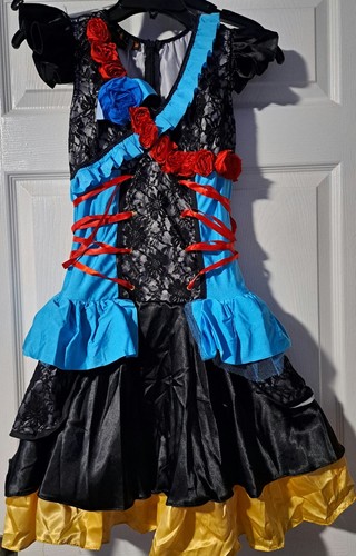 Brand New Day Of The Dead Darling Costume Music Legs 70755 Small - Picture 2 of 3