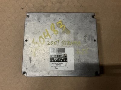 2007 TOYOTA SIENNA 3.5L ENGINE COMPUTER CONTROL UNIT ECU ECM OEM 89661-08170