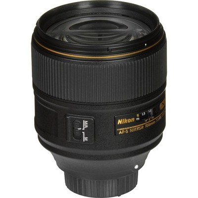 Nikon AF-S NIKKOR 105mm f/1.4E ED Lens (20064) + Filter Kit + Cap