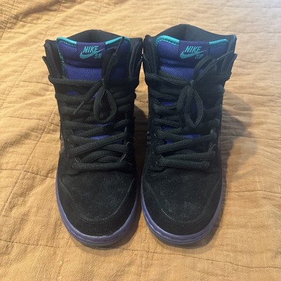 Size 10 - Nike Dunk Pro SB High Black Grape