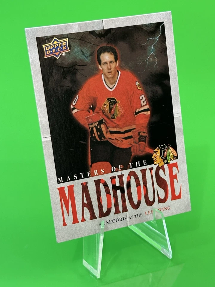 2025-26 Upper Deck Chicago Blackhawks Centennial Madhouse #MM-15 Al Secord!!! - Image 3 of 4