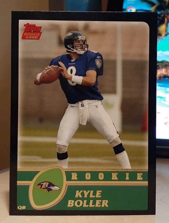 2003 Topps Rookie *Black* 069/150 Kyle Boller #375 CAL GOLDEN BEARS RAVENS