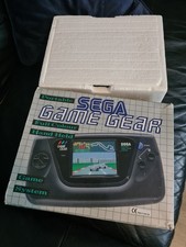 Sega Game Gear Console In Original Box With Insert (Needs Re Capping) Retro