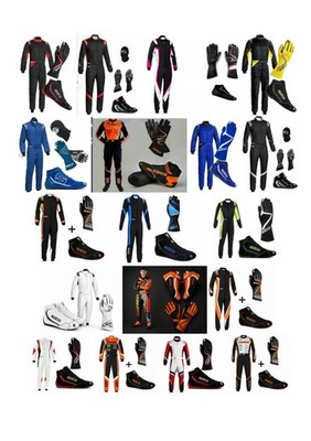Go Kart Rennanzug CIK FIA Level 2 approved Kart Suit, Shoes, Handschuhe with ...